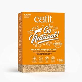 Catit Go Natural! Pea Husk Clumping Cat Litter Vanilla