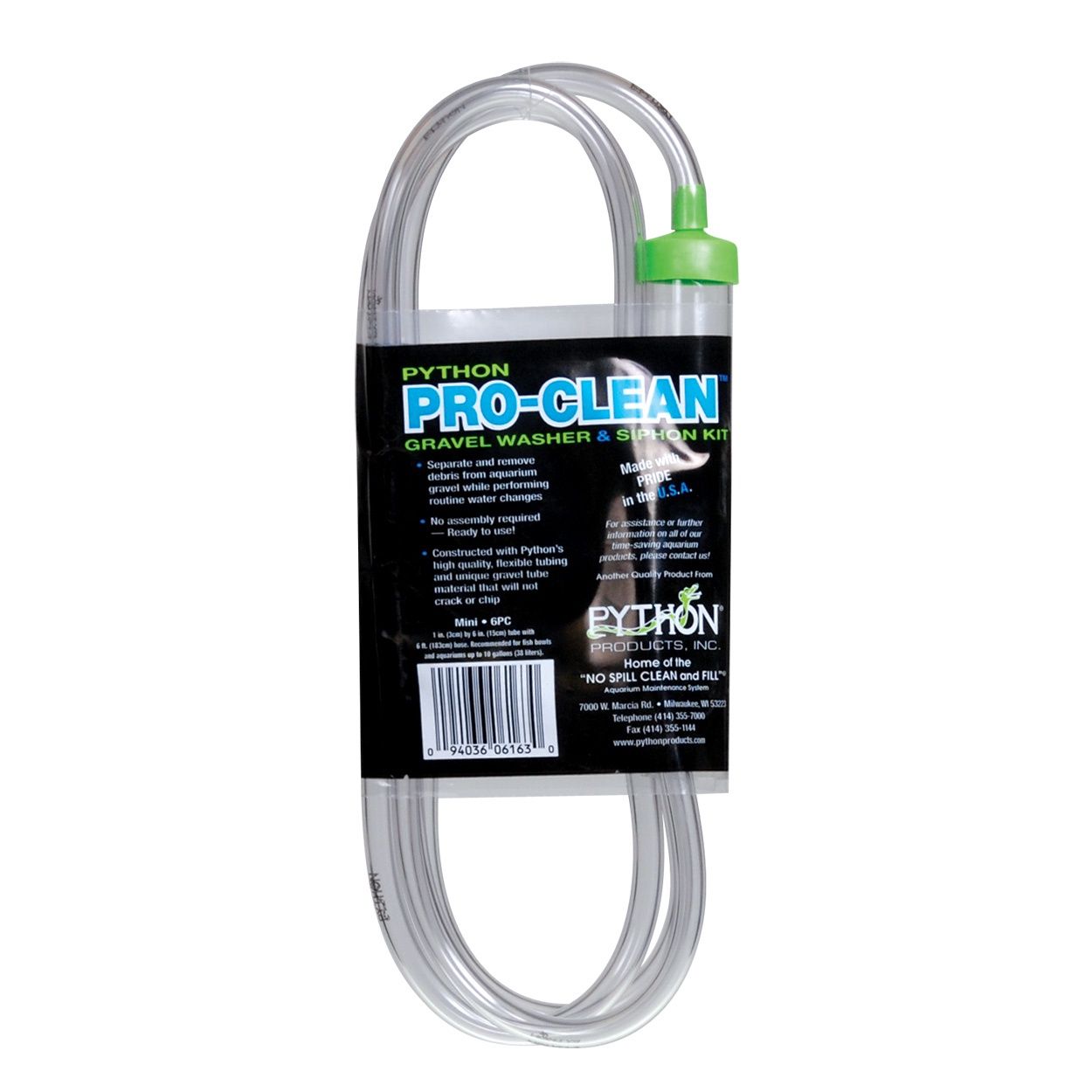 Python - Pro-Clean Gravel Washer &amp; Siphon Kit - Mini