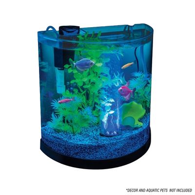 Tetra - GloFish Half-Moon Bubbling Aquarium Kit