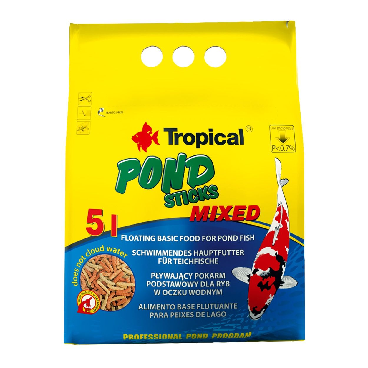 Tropical - Pond Sticks Mixed - 400 g