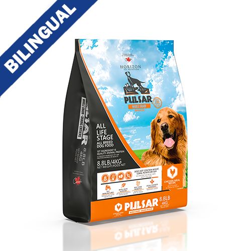 Horizon Pet Nutrition© Pulsar Whole Grain Chicken Formula Dry Dog Food 4 kg