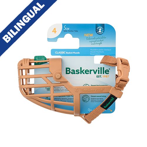Company of Animals® Baskerville® Classic Muzzle Size 4