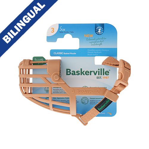 Company of Animals® Baskerville® Classic Muzzle Size 3