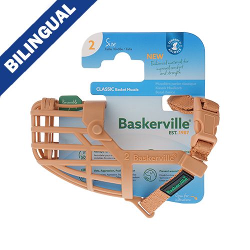 Company of Animals® Baskerville® Classic Muzzle Size 2