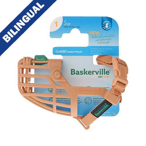 Company of Animals® Baskerville® Classic Muzzle Size 1