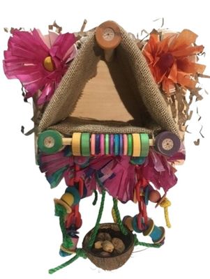 Beak Joy - Cuckoo tent, cage mount, for medium small Parrots