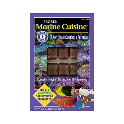 San Francisco Bay Brand® Marine Cuisine Cubes Frozen Fish Food 3.5oz