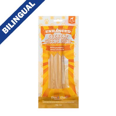 This &amp; That® Enhanced Everest Chew Pumpkin X-Large 142gm