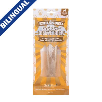 This &amp; That® Enhanced Everest Chew Peanut Butter Extra Large 5oz