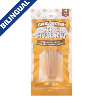 This &amp; That® Enhanced Everest Chew Peanut Butter Medium 2.5oz