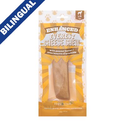 This &amp; That® Enhanced Everest Chew Peanut Butter Large 3.5oz