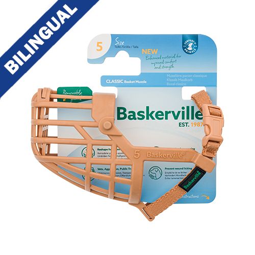 Company of Animals® Baskerville® Classic Muzzle Size 5