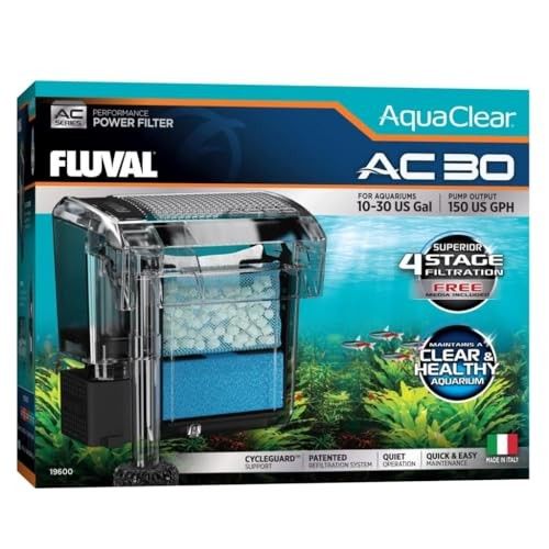 AquaClear AC30 Power Filter, 10-30 US Gal / 38-114 L