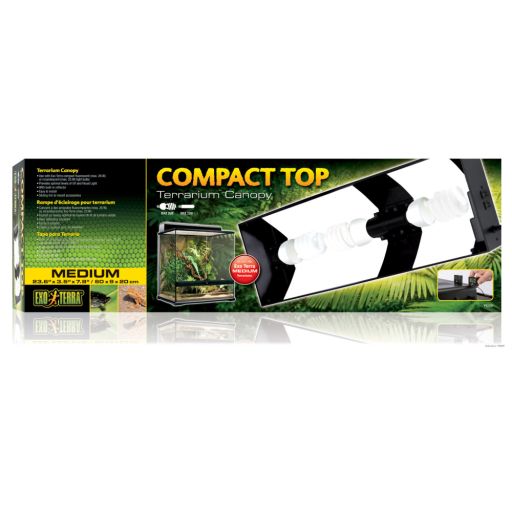 Exo Terra Compact Top - 60 x 9 x 20 cm (23.6in x 3.5in x 7.8in)