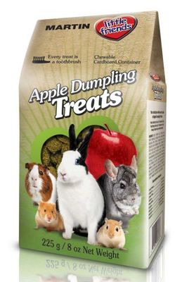 Martin Little Friends Apple Dumpling Rabbit Treat Small Animal - 225g