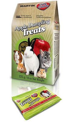Martin Little Friends Apple Dumpling Rabbit Treat Small Animal -25g