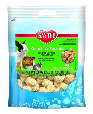 Kaytee Fiesta Krunch A Rounds Treat Small Animal 3oz (85g)