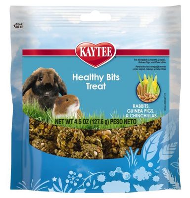 Kaytee Healthy Bits Rabbit Guinea Pig Treat Small Animal 4.5oz (127.6g)