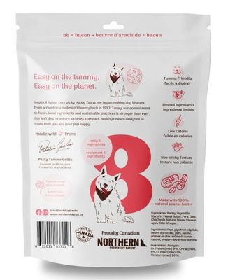 Northern Pet Softies PB &amp; Bacon Treats Dog 170g