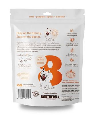 Northern Pet Softies Lamb &amp; Pumpkin Treats Dog 170g