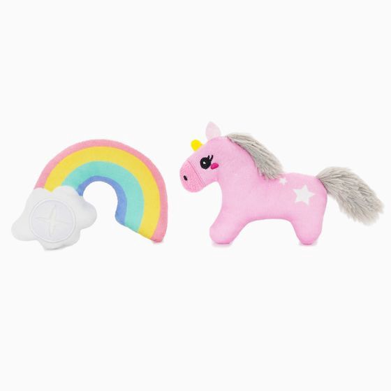 Hugsmart Meow Buddies Crazy Catcher 2pk - Unicorn &amp; Rainbow