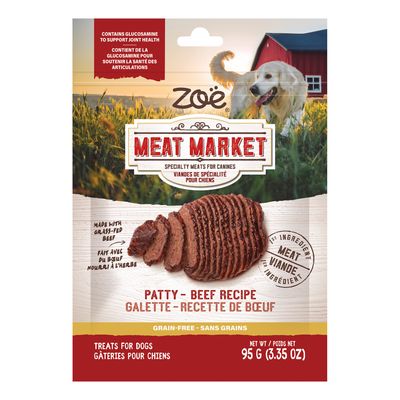 Zoë Meat Market Patty - Beef Recipe - 95 g