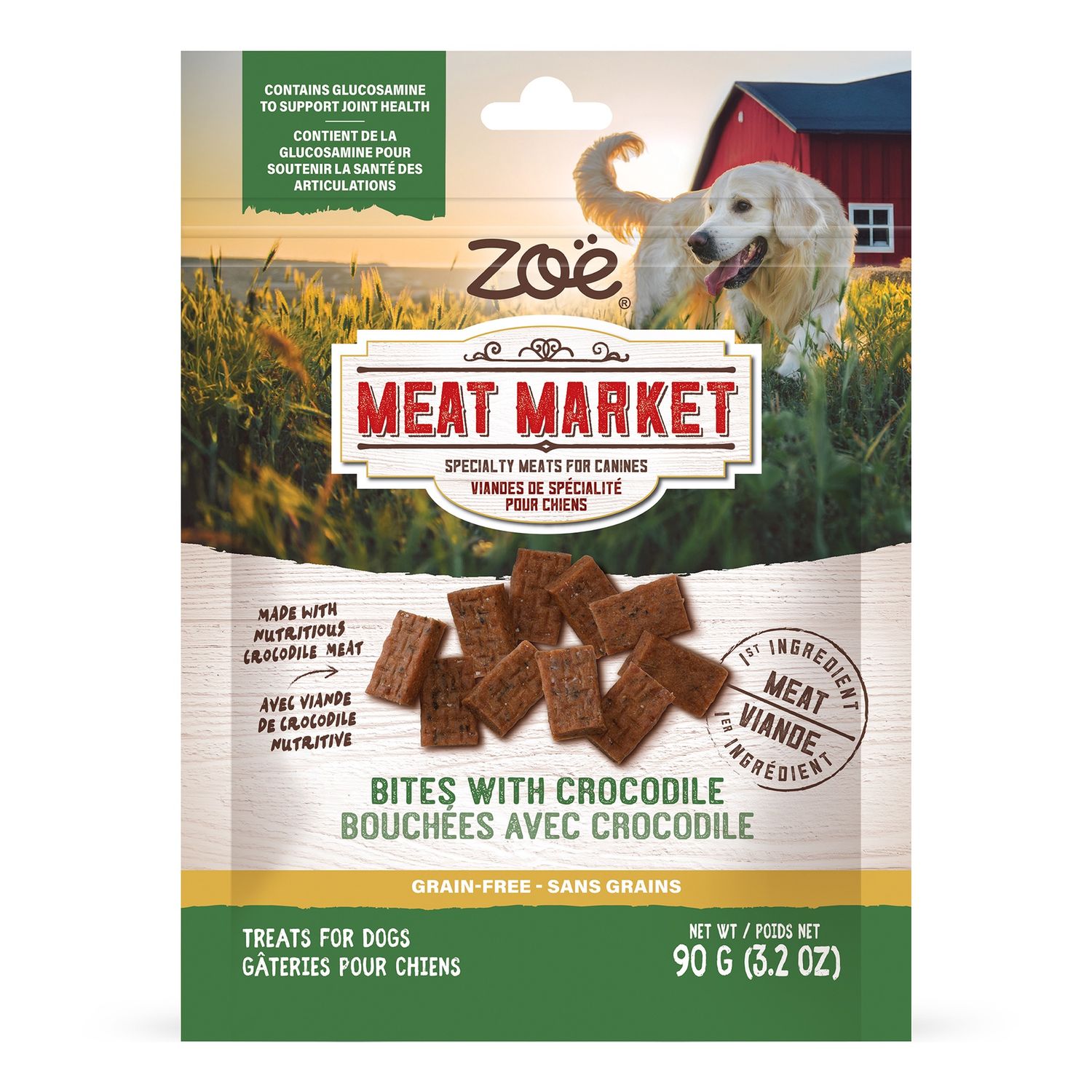 Zoë Meat Market Bites with Crocodile - 90 g