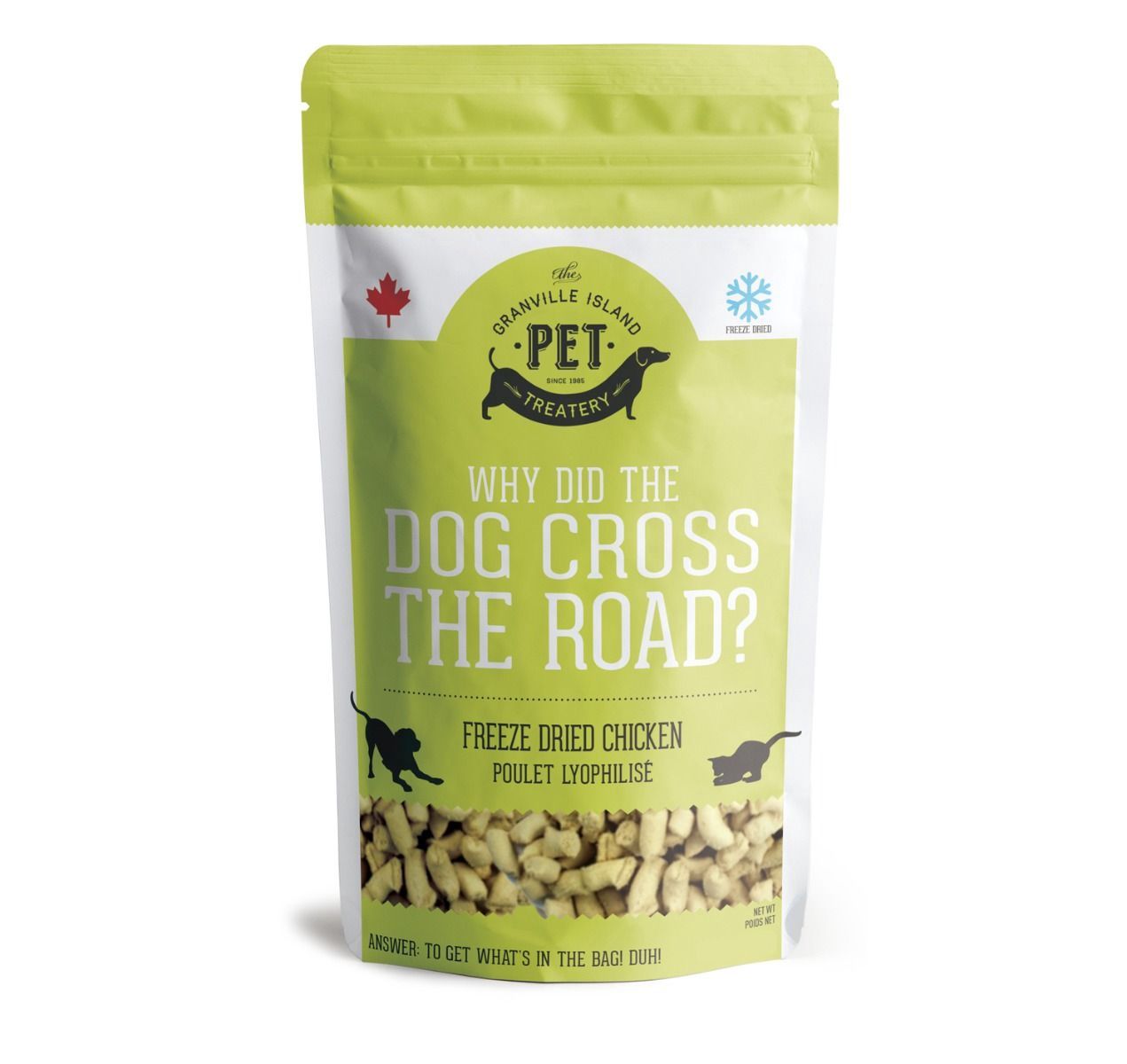 Granville Why Did The Dog Cross The Road Chicken Freezedried Dog 50g