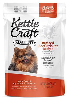 Kettle Craft Braised Beef Brisket Small Bite Dog 170g