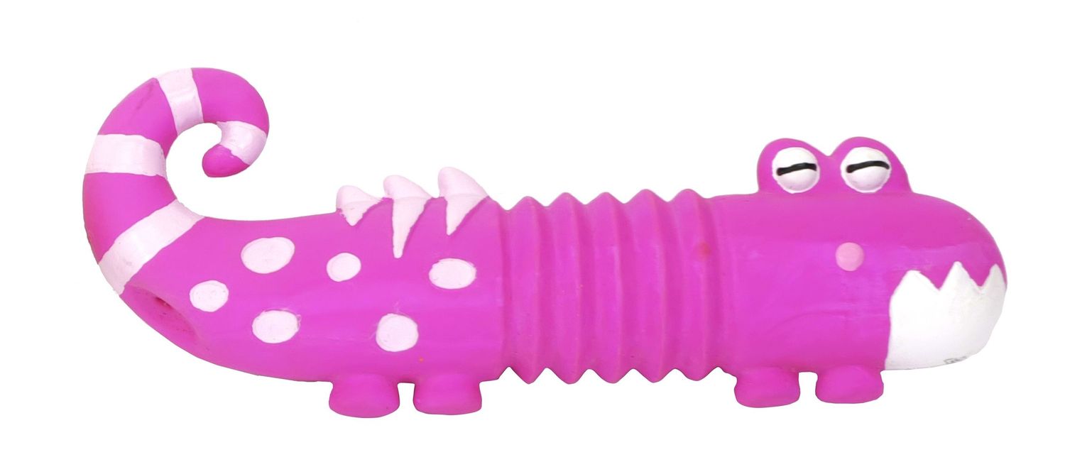 Bud&#39;Z Latex Lizard Pink Dog 15cm 1pc