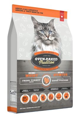 Oven-Baked Tradition Adult Semi Moist Turkey Cat 3lb