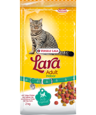 Versele-Laga - Lara - Adult - Anti-Hairball - 2kg - Cat Food