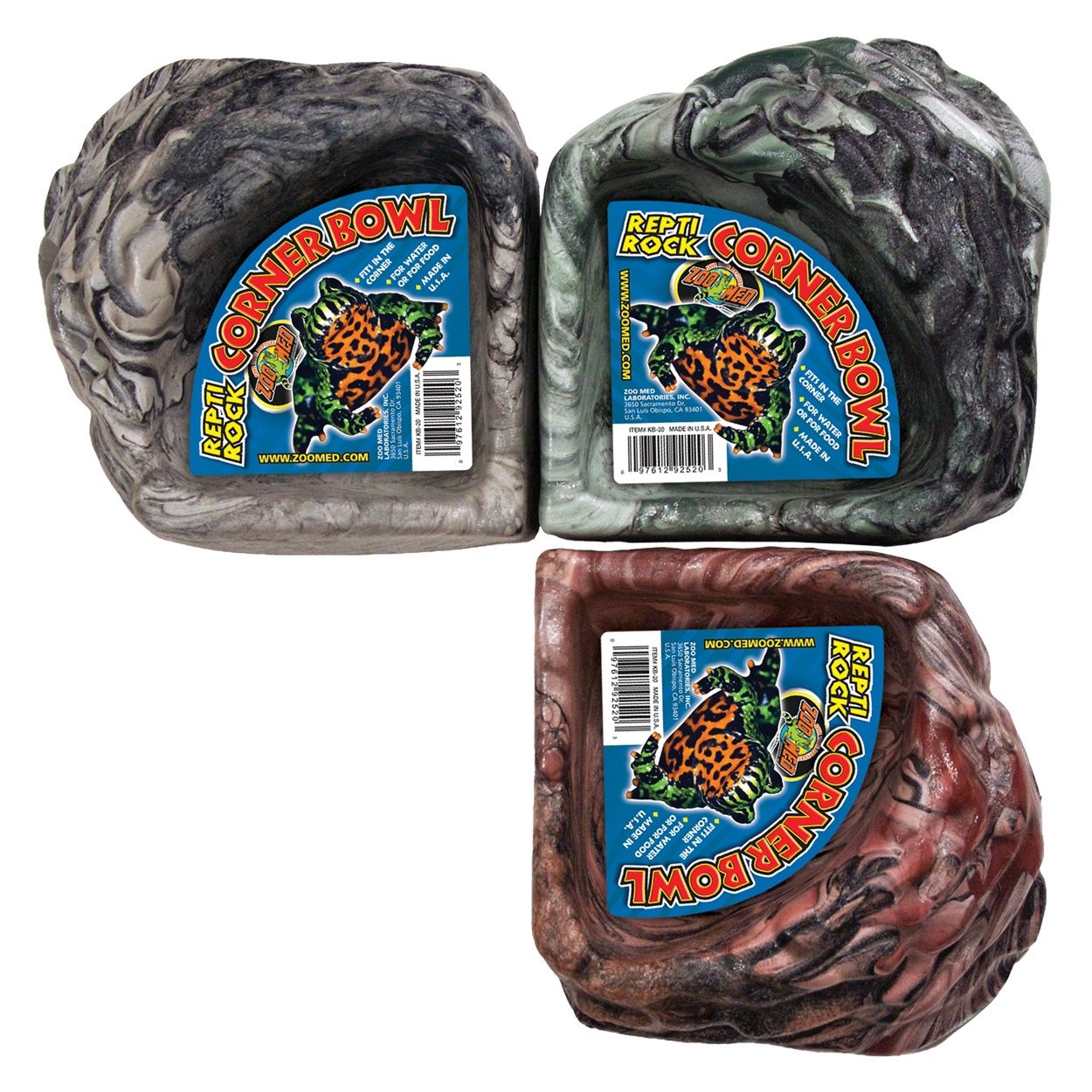 Zoo Med - Repti Rock Corner Bowl - Small