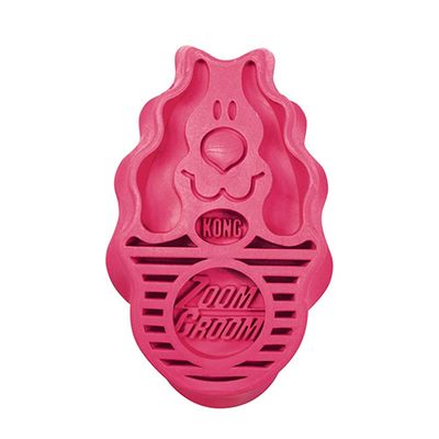 Kong® ZoomGroom® Raspberry Large for Dogs