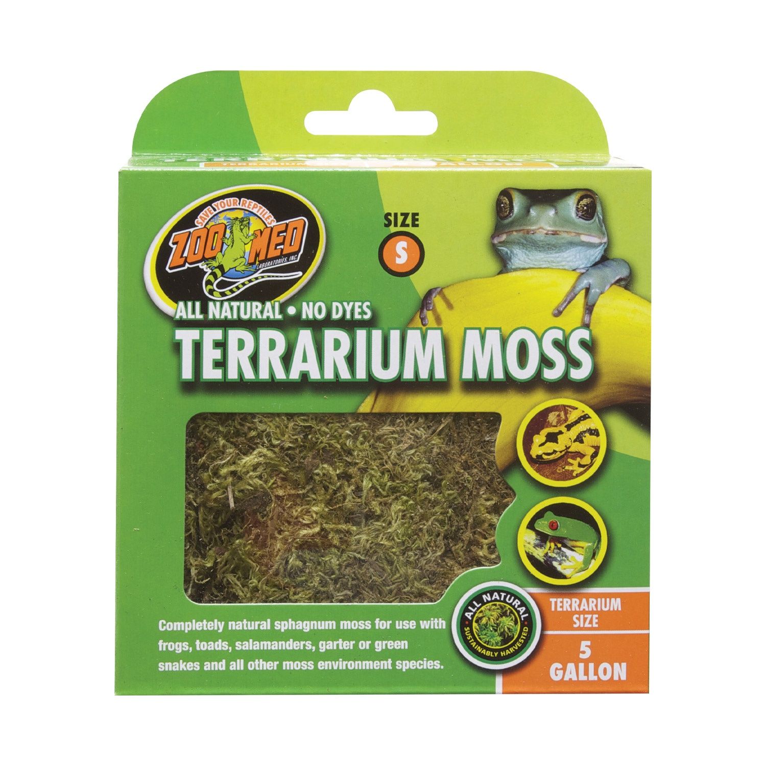 Zoomed - Terrarium Moss - Sm - 5 gallon