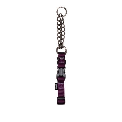 Zeus Martingale Dog Collar - Royal Purple - XLarge - 2.5 cm x 55 cm-70 cm (1in x 22in-27in)