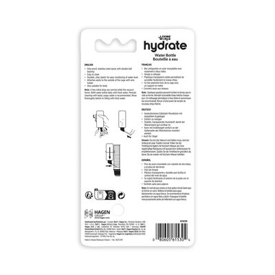 Living World Hydrate Leak-Proof Plastic Water Bottle - Small - 120 ml (4 oz)
