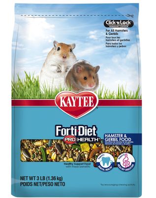 Kaytee Forti Diet Pro Health Hamster Gerbil Small Animal 3lb (1.36kg)