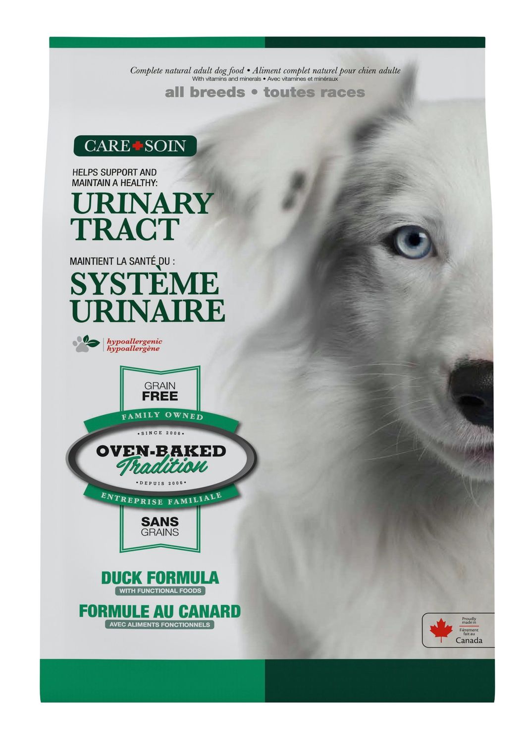 Oven-Baked Tradition All Breeds Urinary Adult Grain Free Duck Dog 20lb