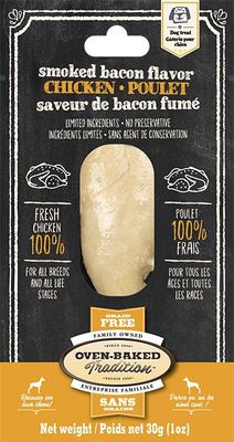 Oven-Baked Tradition Chicken And Smoke Bacon Flavour Fillet Dog - 30g