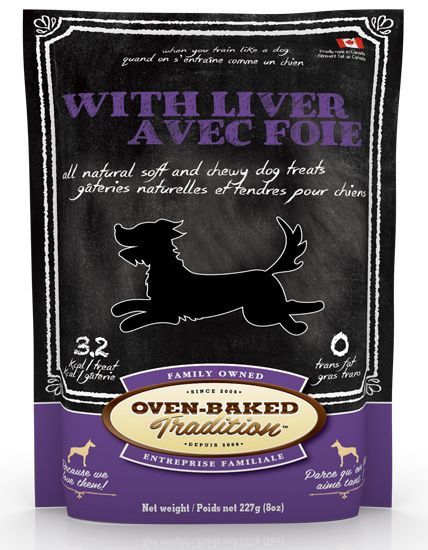 Oven-Baked Tradition Soft And Chewy Liver Dog 8oz (227g)