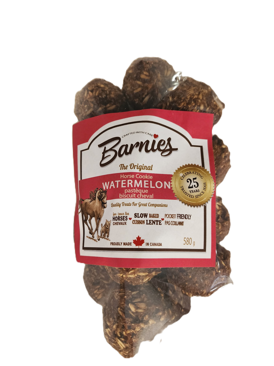 Barnies Watermelon Horse Treats - 15 Piece