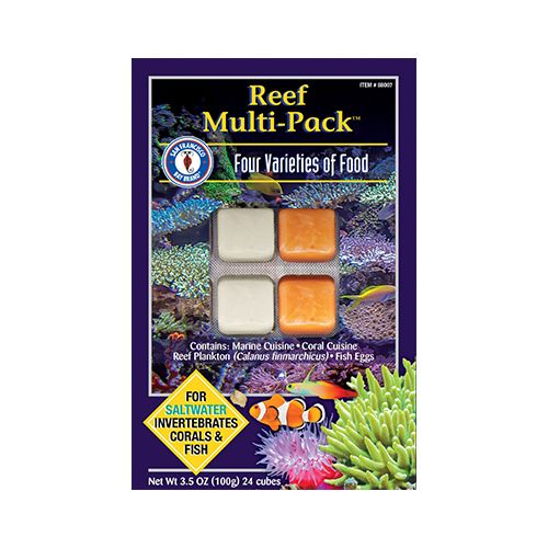 San Francisco Bay Brand® Reef Multi-Pack Cubes Frozen Fish Food 3.5oz (100g)