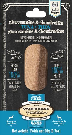 Oven-Baked Tradition Tuna And Glucosamine And Chondroitin Flavour Dog 20g (0.7oz)