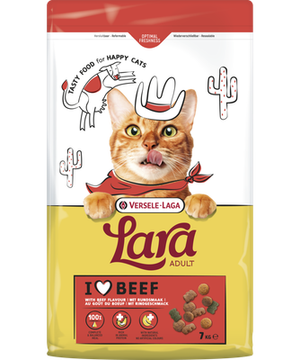 Versele-Laga - Lara - Adult with Beef - 7kg - Cat Food