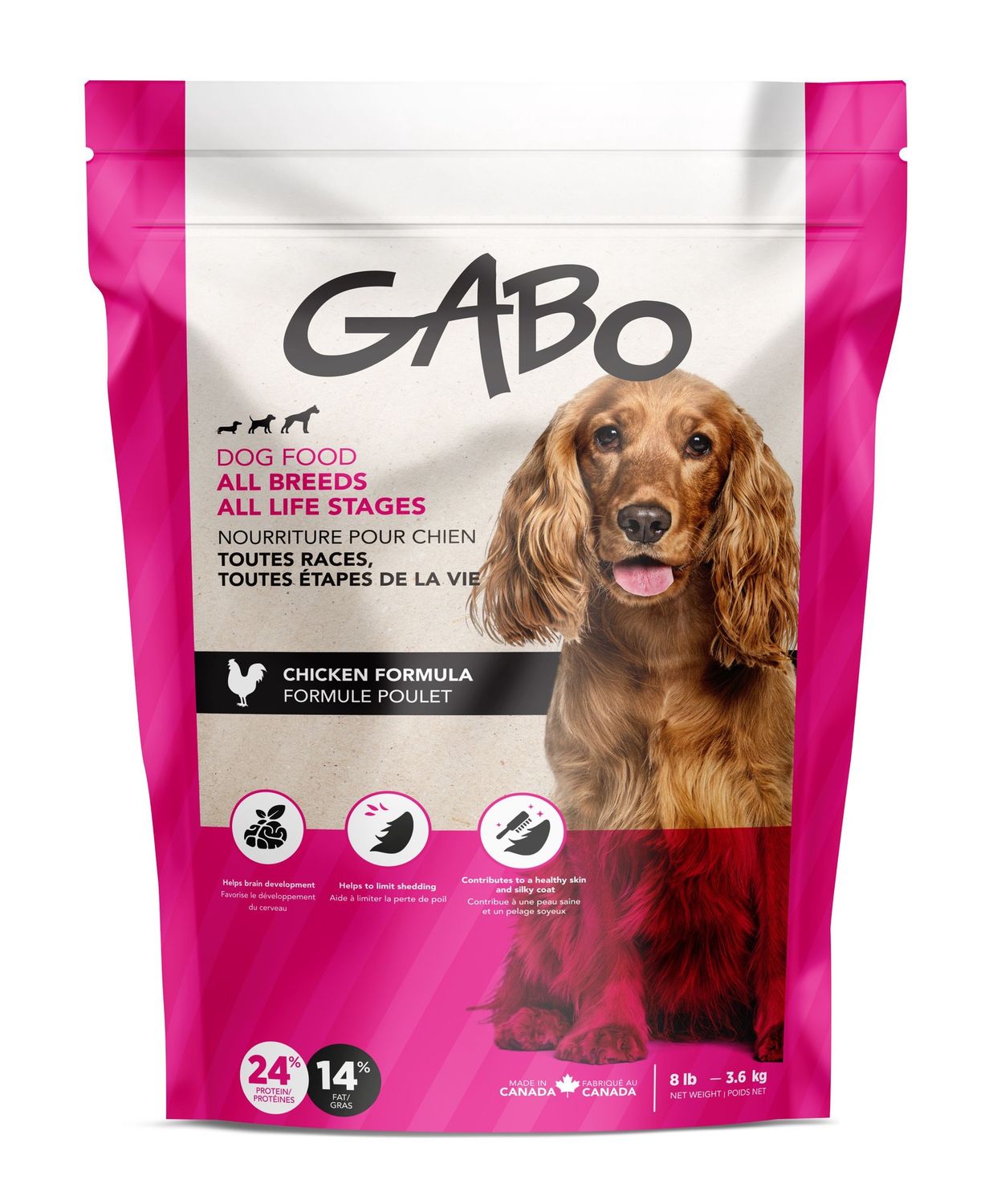 Gabo All Life Stages Chicken Dog 3.6kg