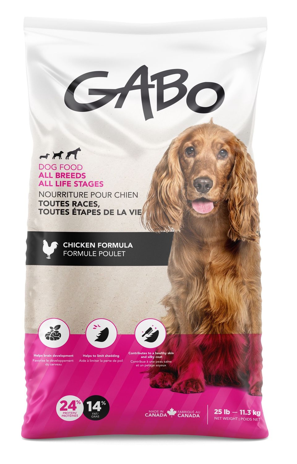 Gabo All Life Stages Chicken Dog Dog 11.3kg