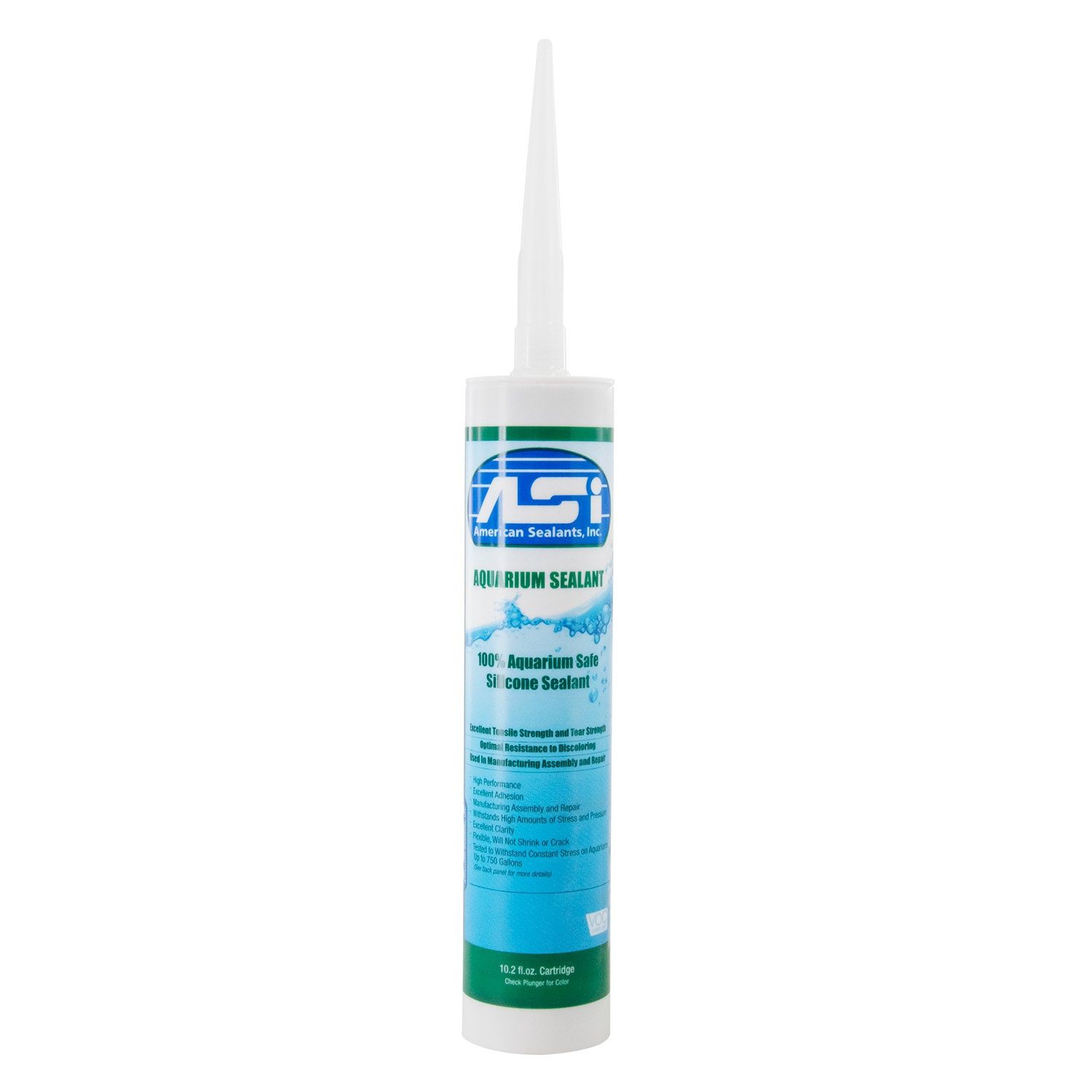 Aquarium Silicone Sealant - Clear - 10.2 oz
