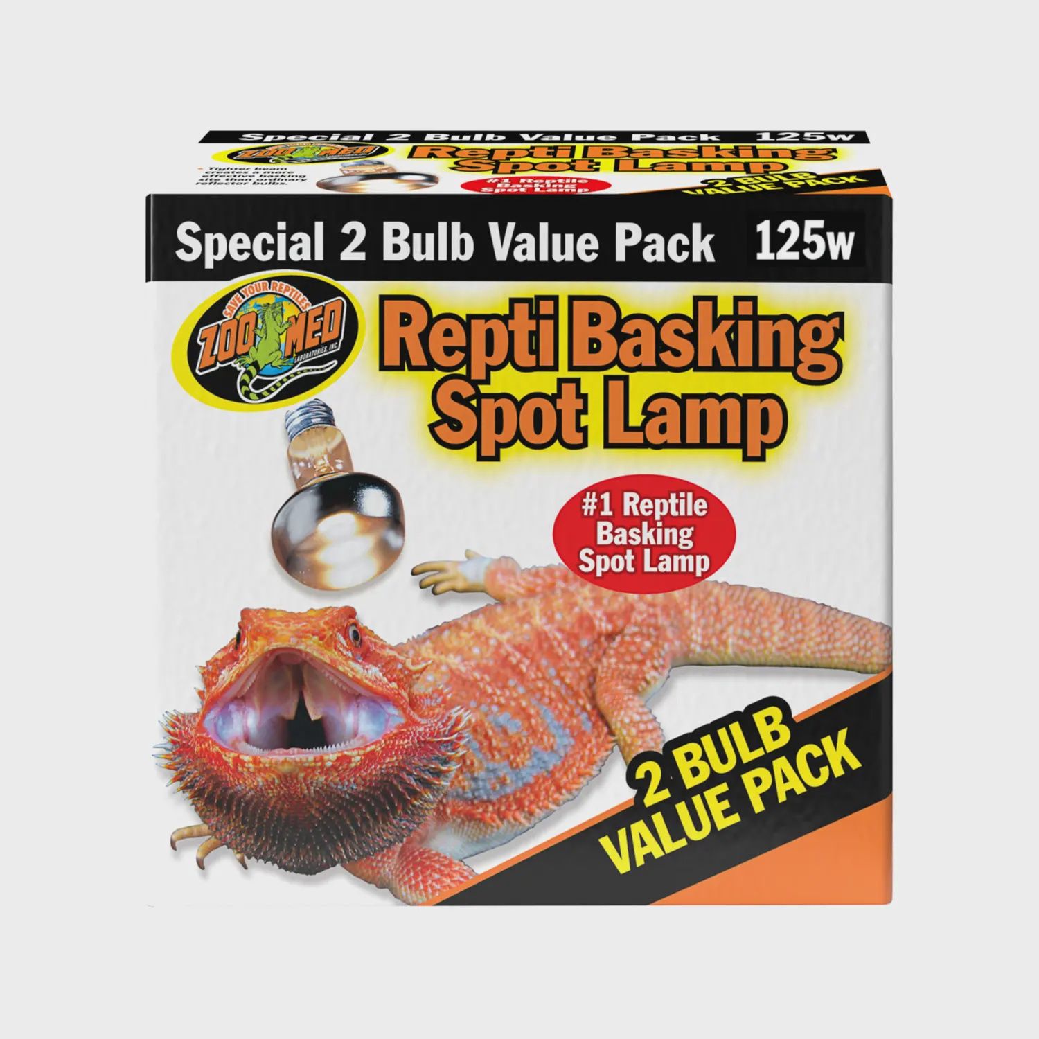 Zoo Med - Repti Bask Spot Lamp - 125W - 2 pk