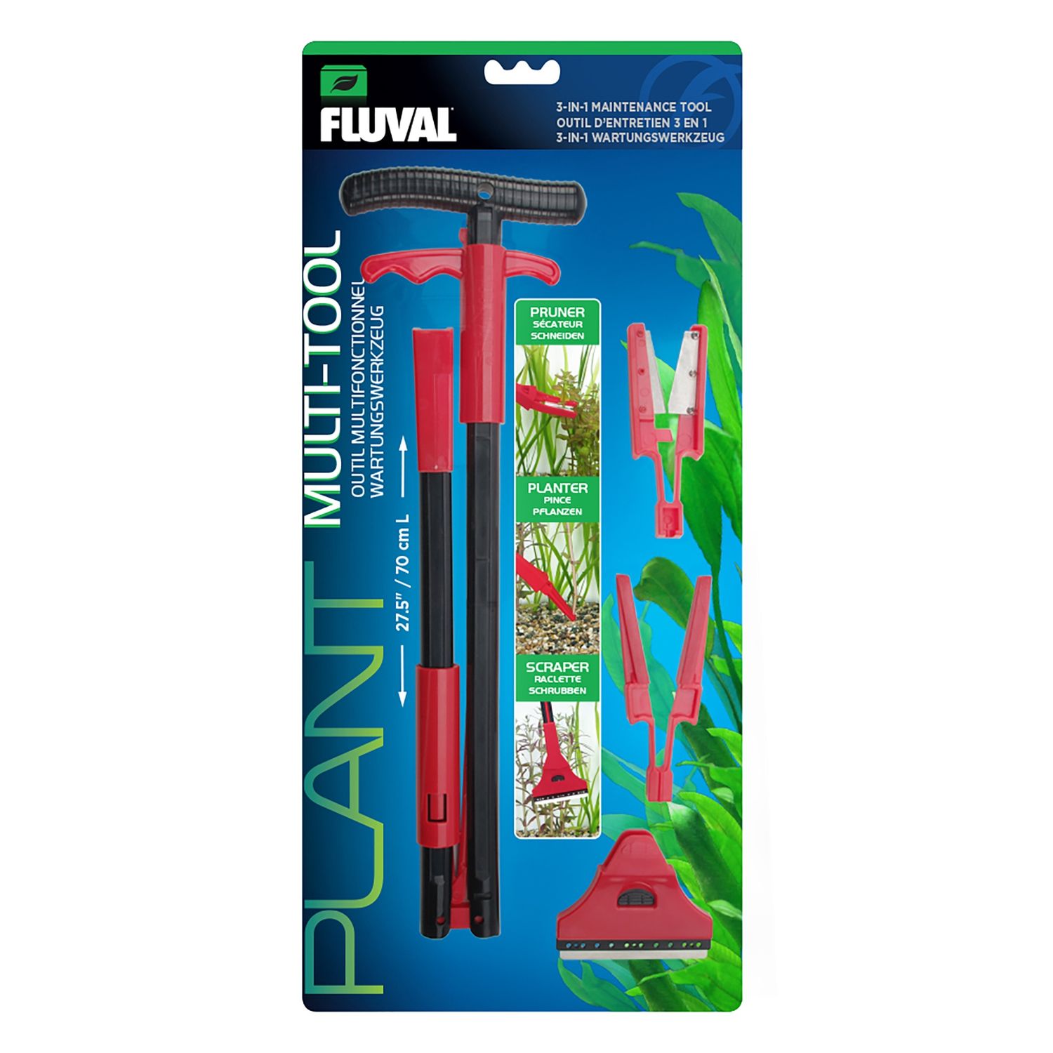 Fluval 3-in-1 Plant Maintenance Tool - 70 cm (27.5 in)